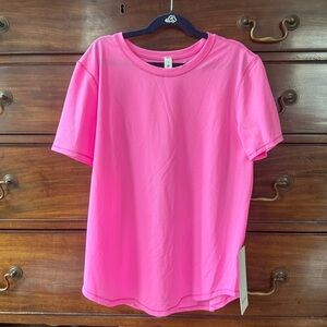 Lululemon High Neck Run and Train Tee